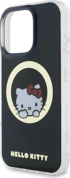 Mbështjellës Hello Kitty IML Sweet Kitty MagSafe për iPhone 16 Pro, zi