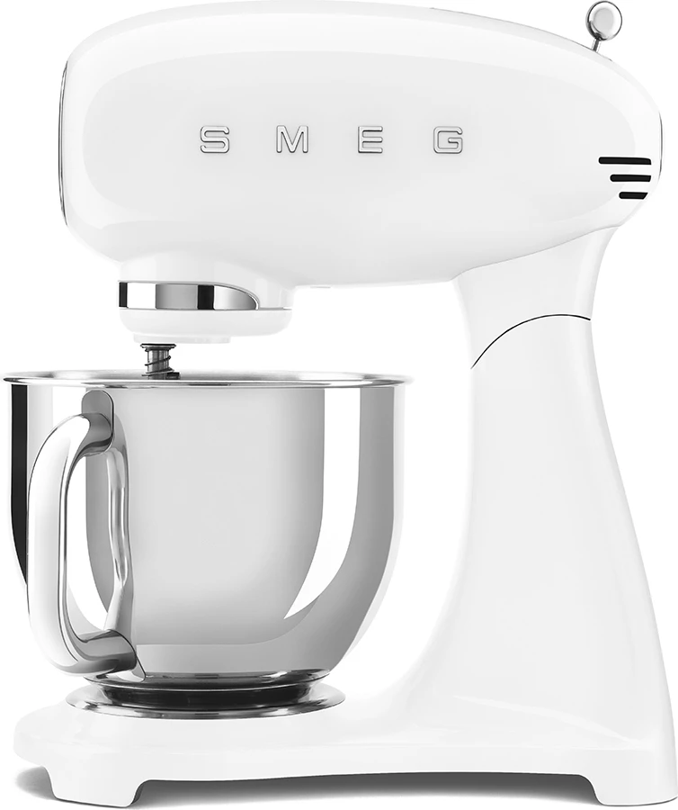 robot kuzhine (stand mixer) SMEG SMF03WHEU 800W 4.8L 10 shpejtësi, bardhë