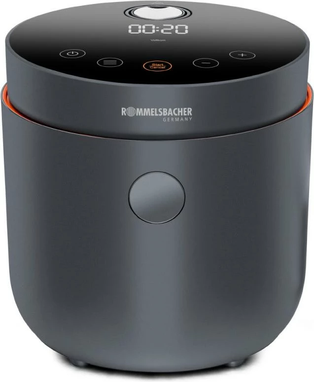 gatues orizi, Rommelsbacher MRK 500, funksion Low Carb, sensor-touch me LED, Cool-Touch, e zezë