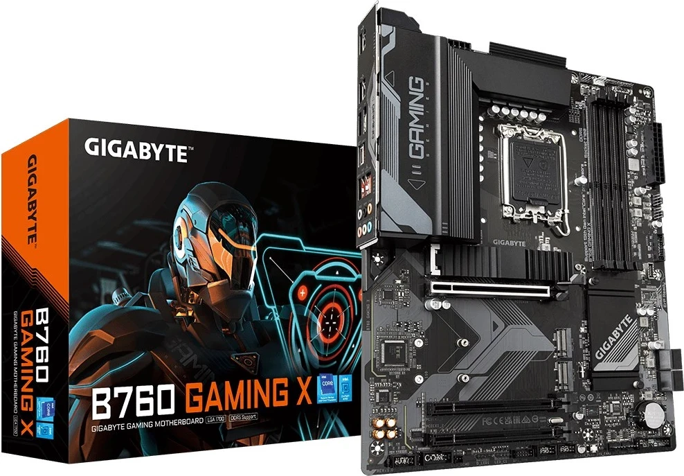 Pllakë amë Gigabyte GAMING B760, 1700 ATX