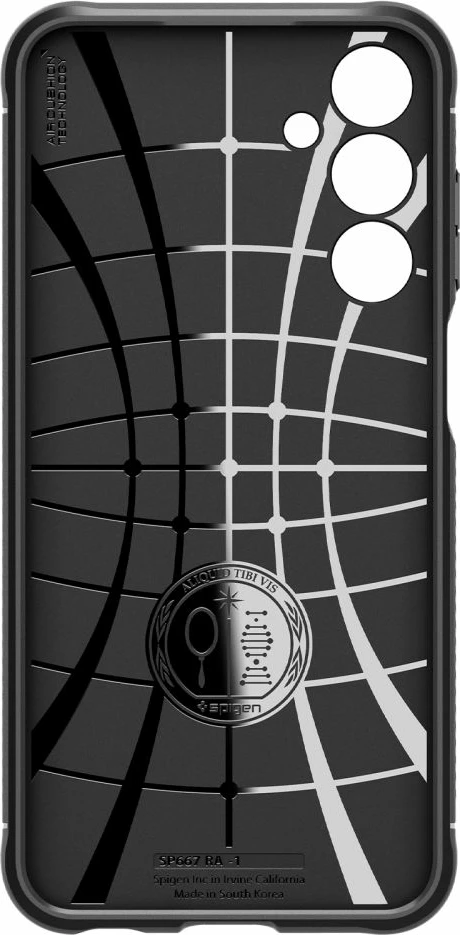 Mbështjellës Spigen Rugged Armor për Samsung Galaxy A25/A25 5G, Matte Black
