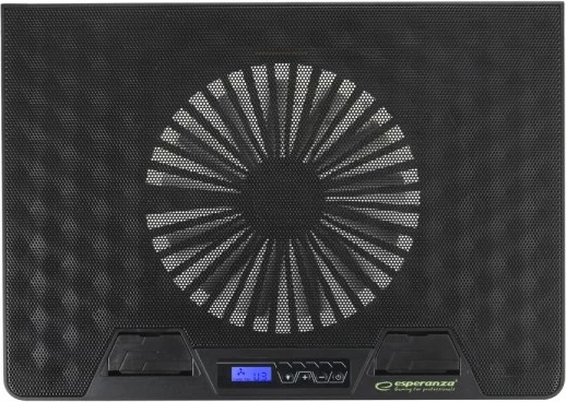 Ftohës për laptop Esperanza, EGC101,800 RPM, 17", i zi