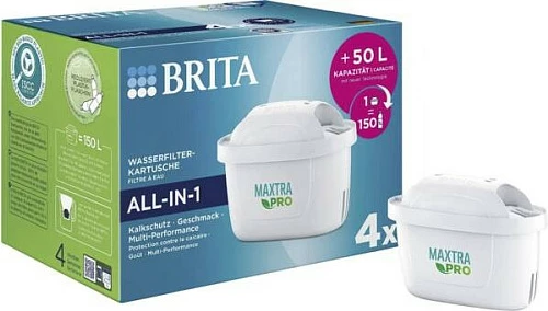 Filtra ujë Brita Maxtra Pro, 4 copë