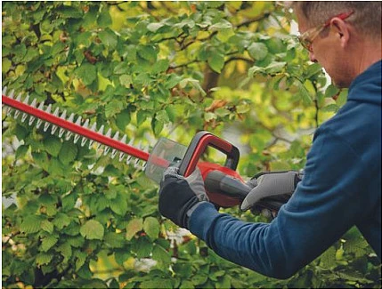 Gërshërë për gardh me bateri Einhell GC-CH 18/40 Li-Solo, 18V, pa bateri/karikues, kuqe/zi