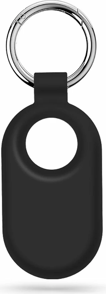 Mbështjellës Tech-Protect Icon për Samsung Galaxy SmartTag 2, Silikon, E zezë, 2 copë