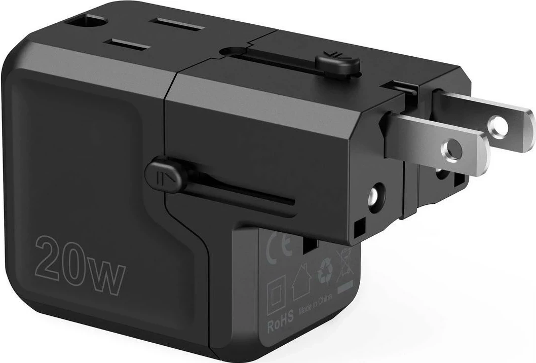 Karikues Choetech PD6038, 1x USB-C, 1x USB-A, i zi