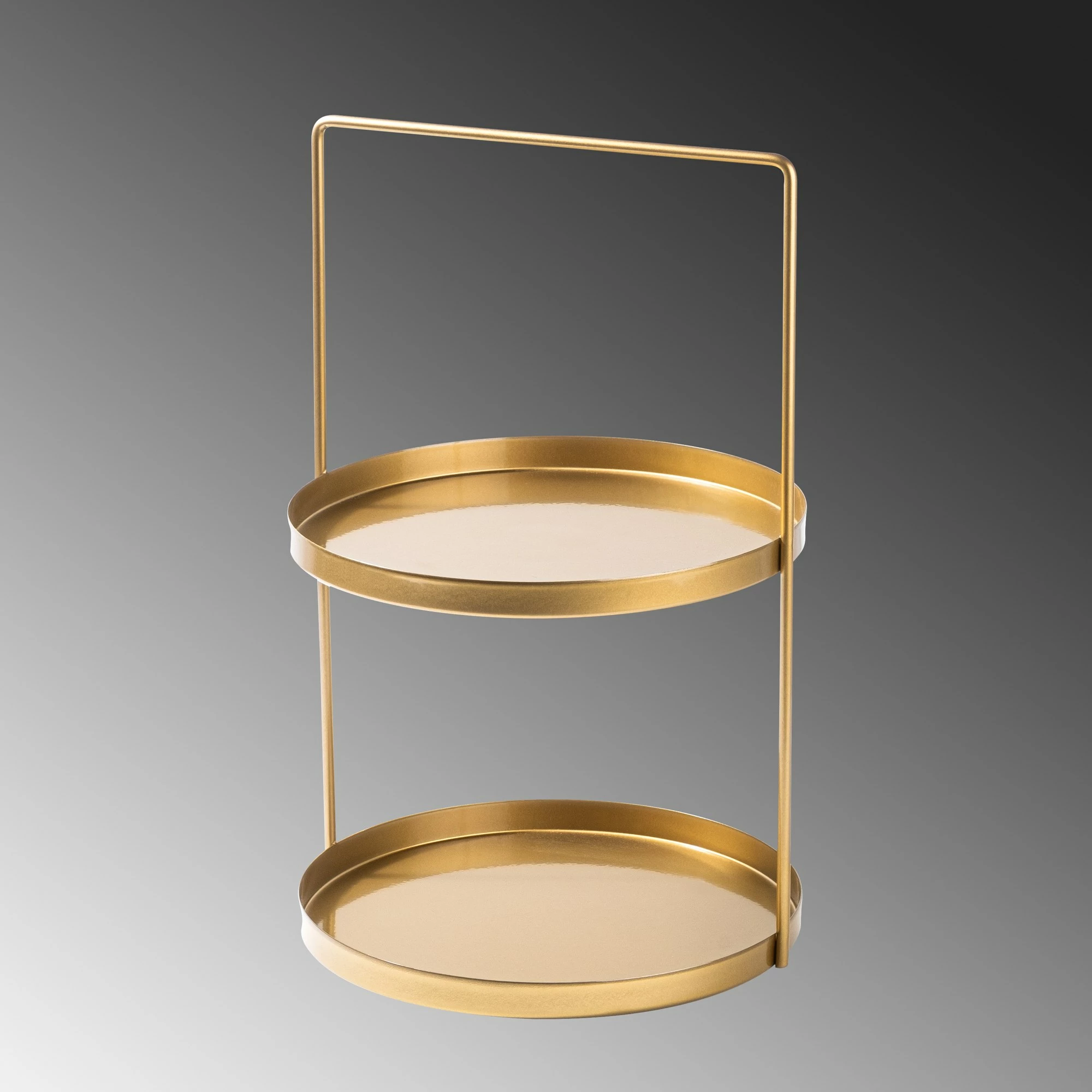 Aksesor dekorativ metalik, ngjyrë ari, dizajn Aberto, Tılos-B