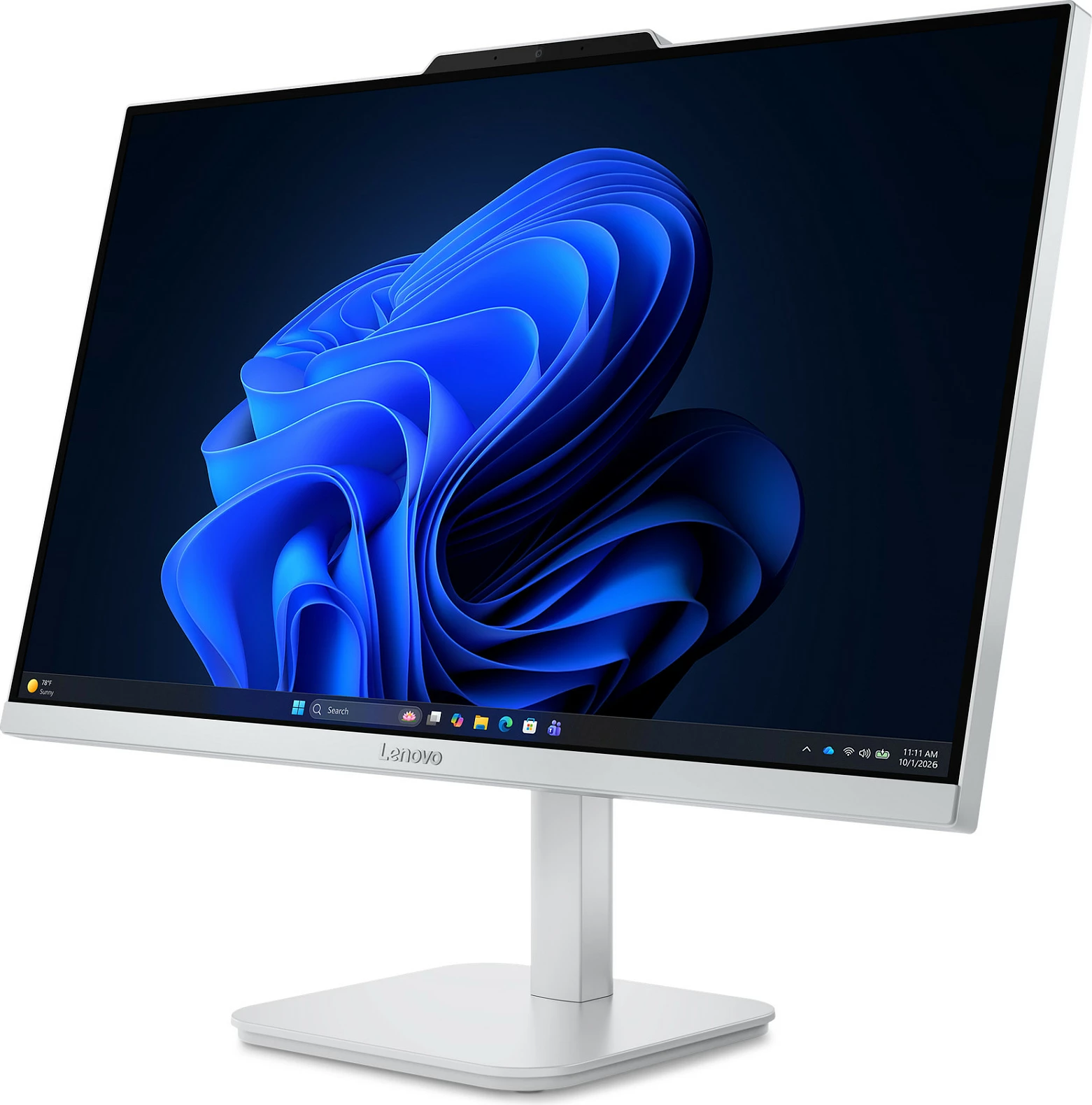 Kompjuter AIO Lenovo IdeaCentre A105 24, Ryzen 5, 8GB RAM, 512GB SSD, 23.8" FHD, Windows 11 Home, Cloud Grey