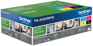 Toner Brother TN-243CMYK 4x set CMYK rendiment 1,000 faqe