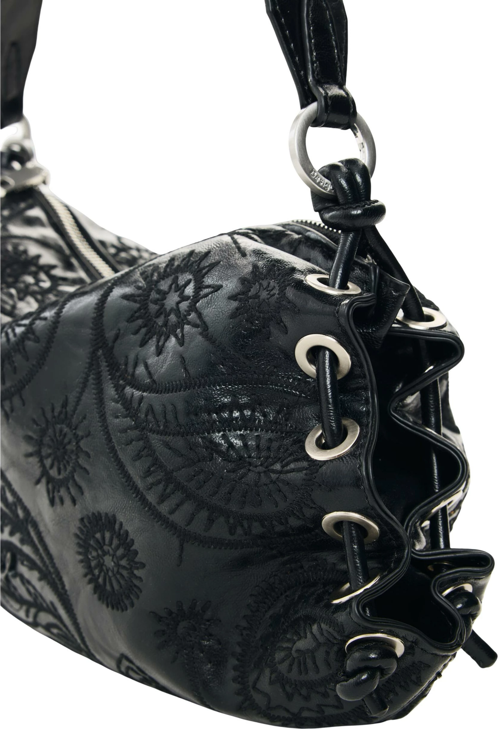 Çantë crossbody për femra Desigual Siroco Xela 26WAXP09, e zezë