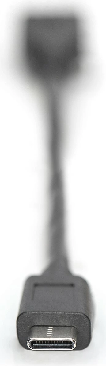 Adapter USB Type-C në USB A Digitus 0.15m, i zi