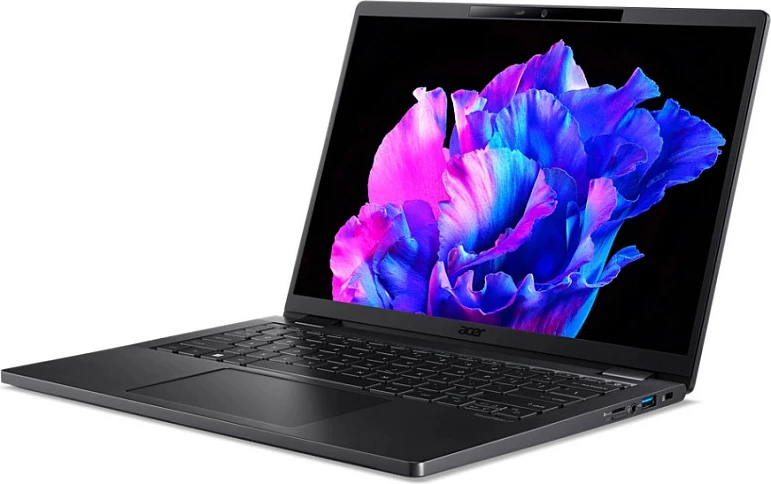 Laptop Acer TravelMate P6 TMP614-53-TCO-54RF, i5-1335U, 16GB RAM Memorje, 512GB SSD, Windows 11 Pro, tastierë AZERTY frëngjisht, e zezë