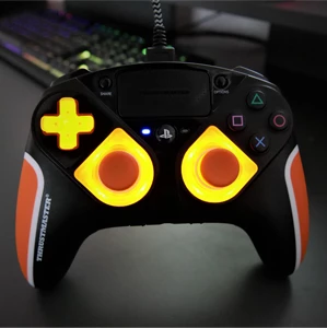 Set modulash për kontrollor Thrustmaster ESWAP X LED Orange Crystal Pack, 7 module + 2 kapakë mini-stick, Version WW, portokalli
