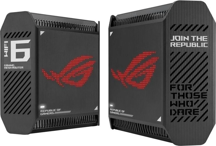 Ruter ASUS ROG Rapture GT6 (B-2-PK) Tri-band, 2.4 GHz / 5 GHz, Wi-Fi 6, i zi