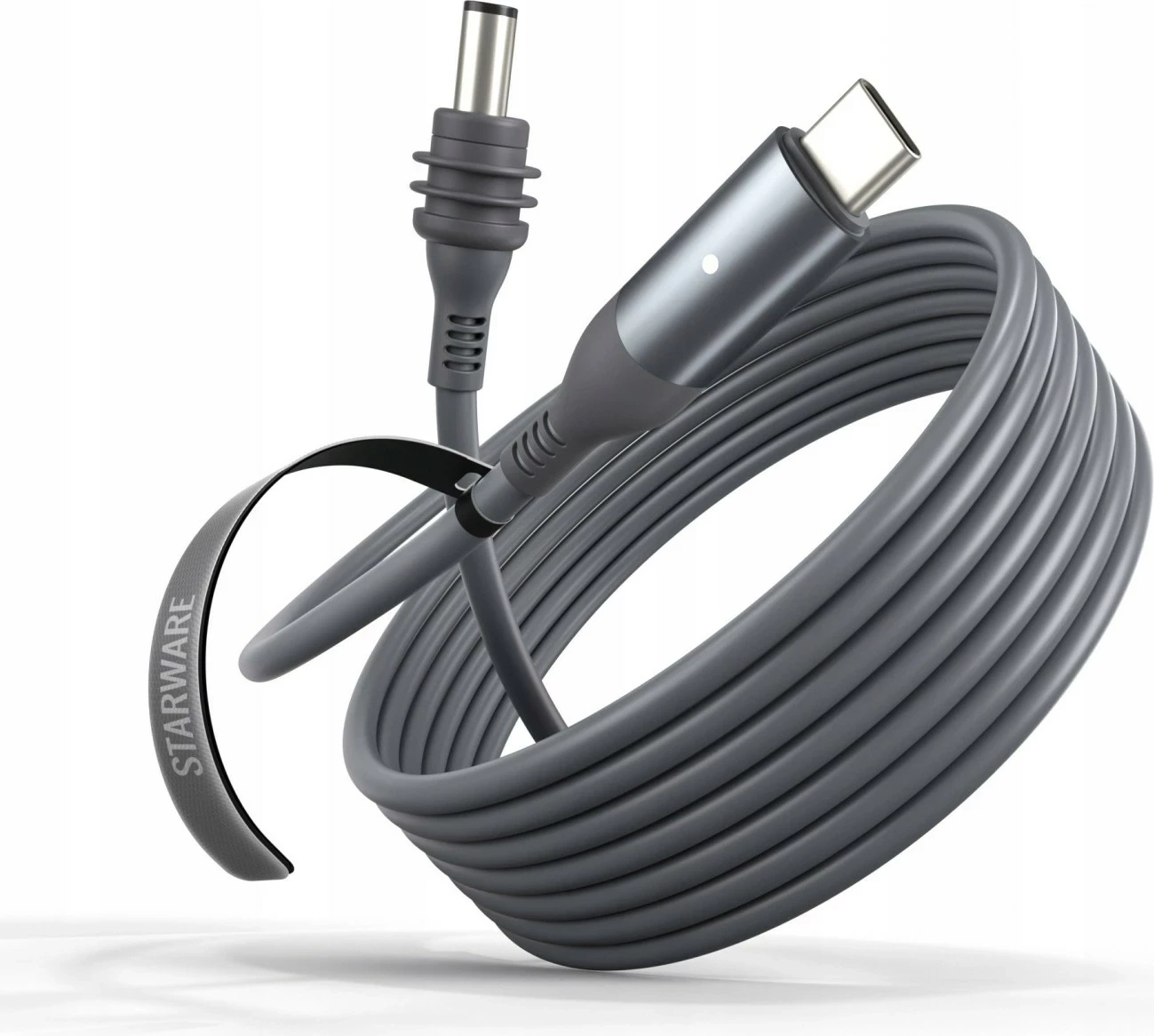 Kabllo Starware M58 USB-C në DC 5m, 100W PD, për Starlink Mini, gri
