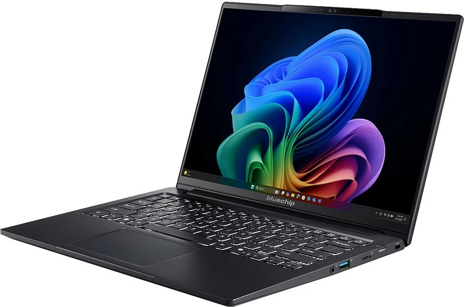 Kompjuter bluechip TRAVELline U14W17 CU5 226V, 14", 16GB, 500GB SSD, zi