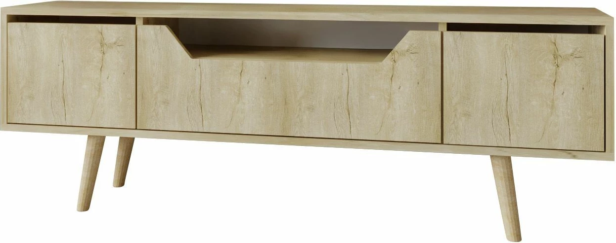 Komodë për TV Skye Decor, Roma 150, ngjyrë lisi Sapphire Oak