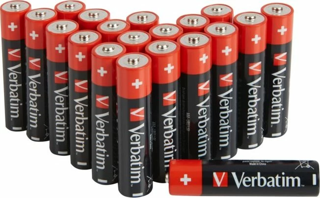 Bateri alkaline Verbatim AAA/R03 1.5V, 20 copë
