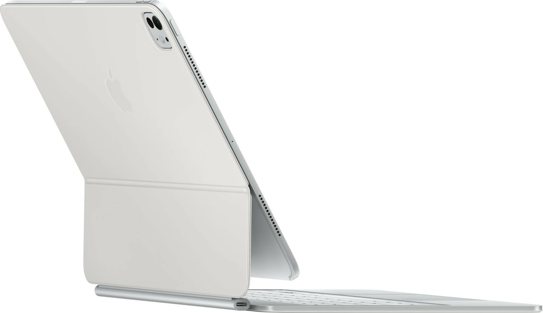 Tastierë wireless Apple Magic Keyboard për iPad Pro 13 M4, QWERTY, UK, bardhë