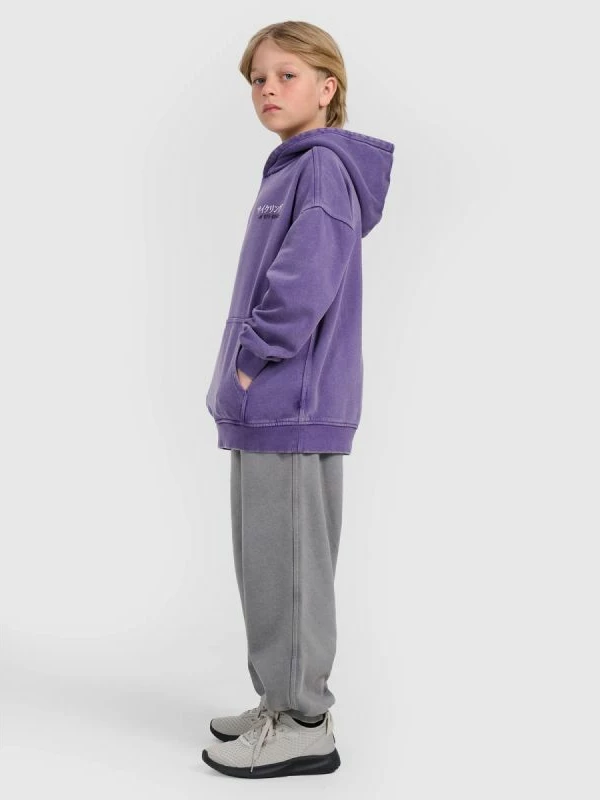 Pantallona sportive djem, 4F, gri