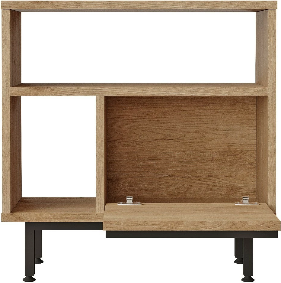 Tavolinë anësore Hanah Home, On6-Su, ngjyrë arr dhe lis