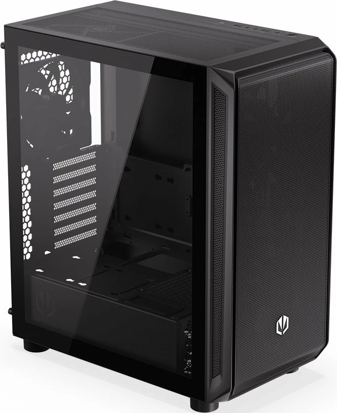 Kasë Endorfy Arx 500 Air (EY2A010), Midi Tower ATX, 5x 140mm PWM, xham i kalitur, e zezë