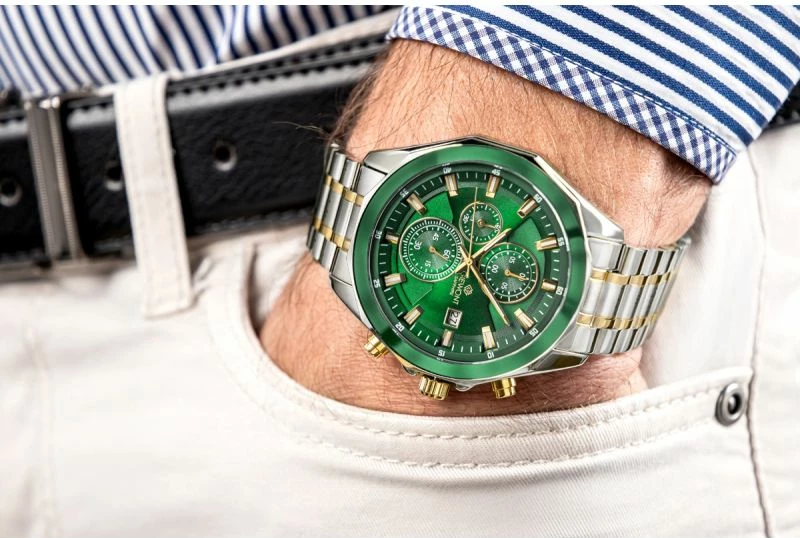 Orë dore për meshkuj Giewont, e gjelbër