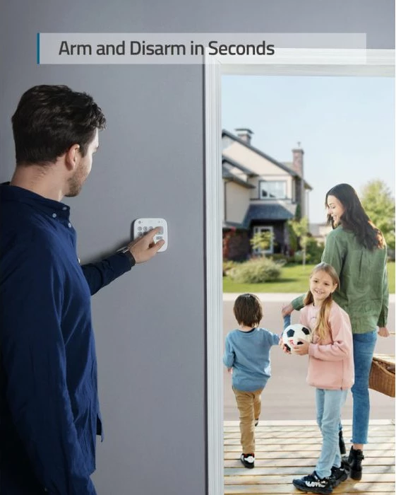 Sistem alarmi smart Anker Eufy Security T8990321, set 5 copë, e bardhë