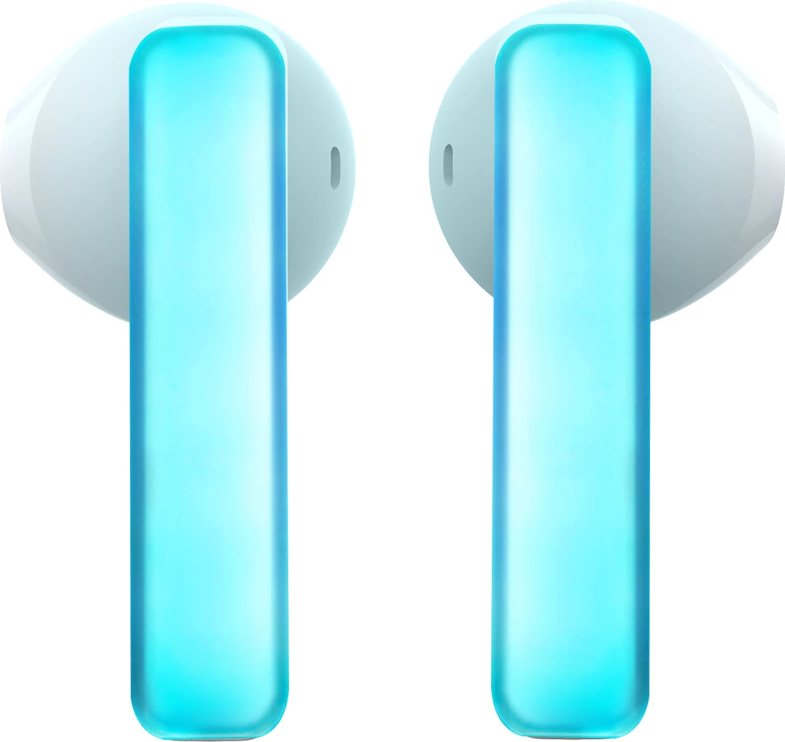 Kufje wireless TWS Joyroom JR-TC1 IceLens Series, Bluetooth 5.3, me ndriçim LED, të bardha