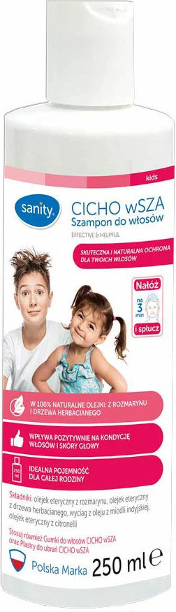 Shampon për fëmijë Sanity CICHO wSZA unisex 250ml