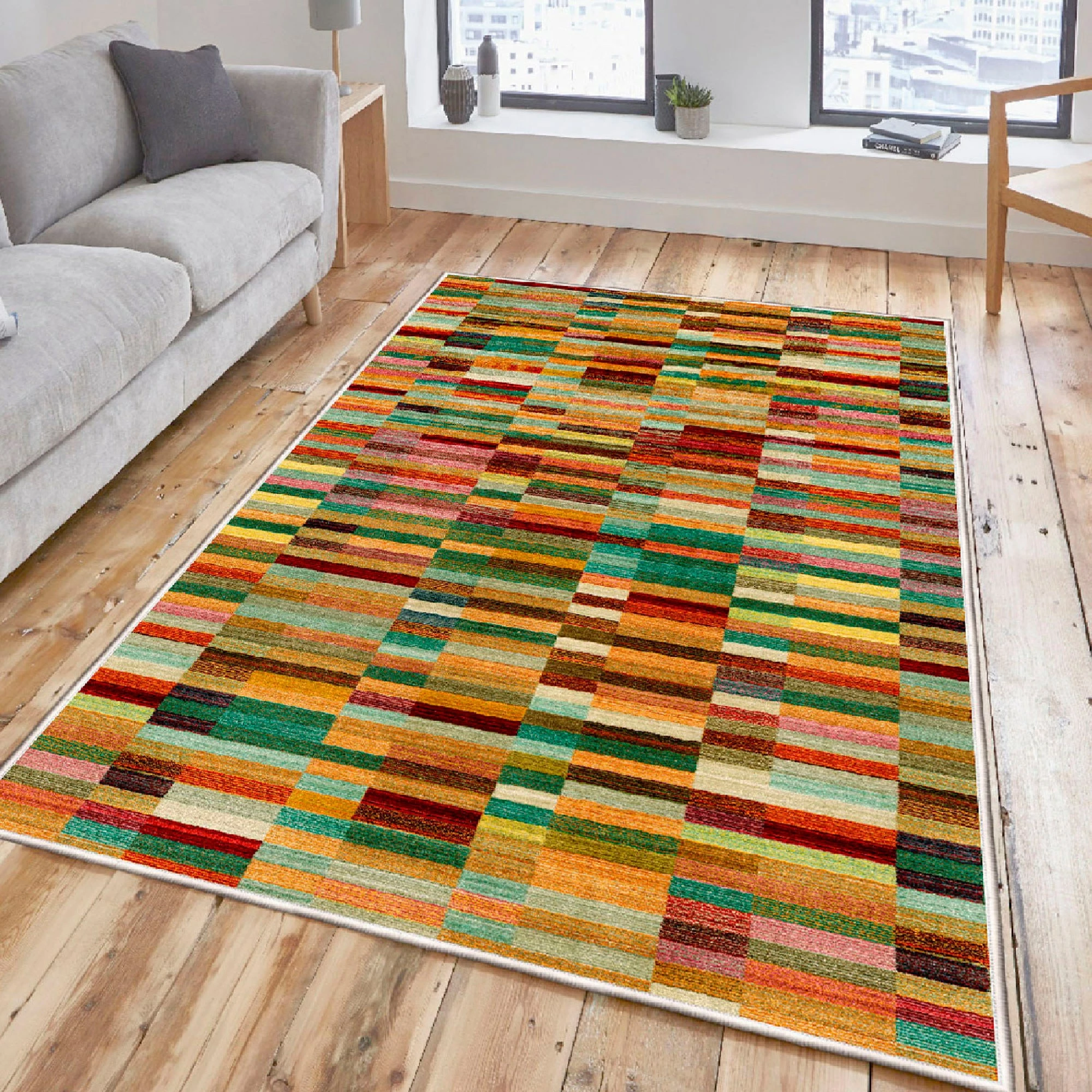Qilim pambuku, shumëngjyrësh, 180x280cm, Conceptum Hypnose, Woosonıl027