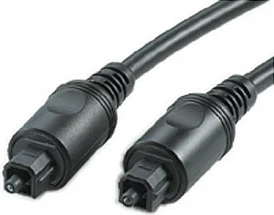 Kabllo optike audio ROLINE TOSLINK M-M, 5 m, e zezë