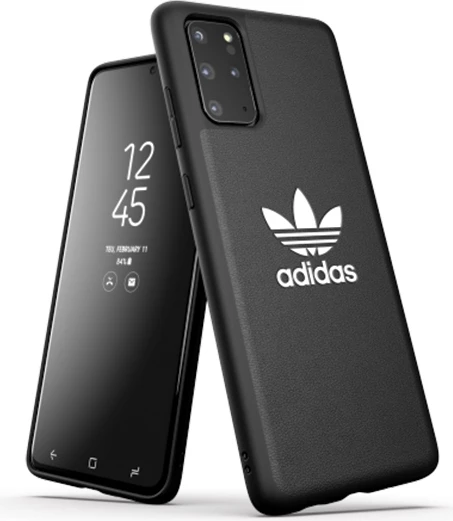 Mbështjellës Adidas OR Moulded Case për Samsung Galaxy S20+, i zi