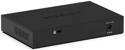 Switch NETGEAR MS305E, 5 porta 2.5G Multi-Gigabit, metal, fanless, montim në mur, i zi