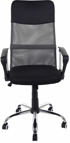 Karrige zyre Funfit Xenos Compact, me rrota, me mbështetëse krahu, e rregullueshme 38-48 cm, max 120 kg, e zezë