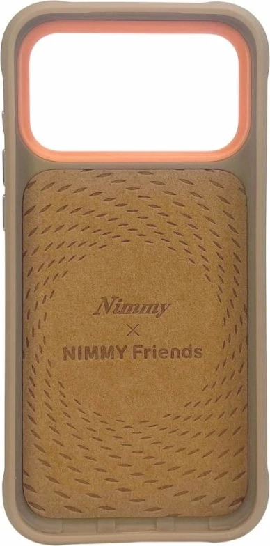 Kapak MagSafe Nimmy Tiger për iPhone 17 Pro, kafe e çelët