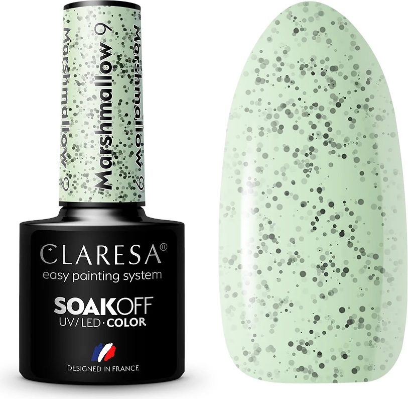 Llak për thonj Claresa Marshmallow Hybrid për femra 9, 5g