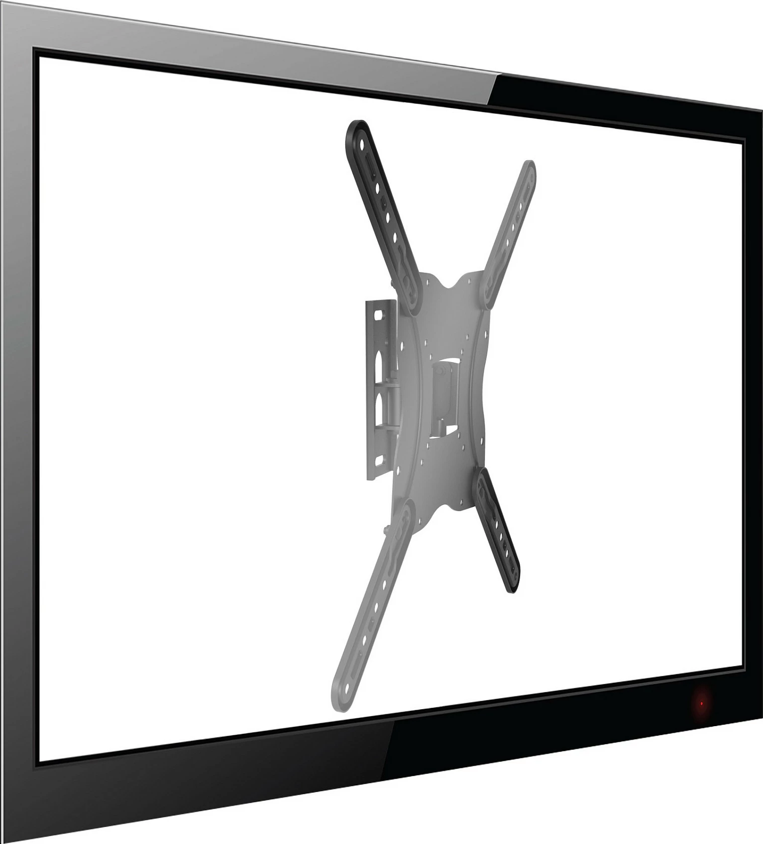 Mbajtëse muri për TV/Monitor EQUIP, 13-55", VESA 75x75-400x400, 30kg, e zezë