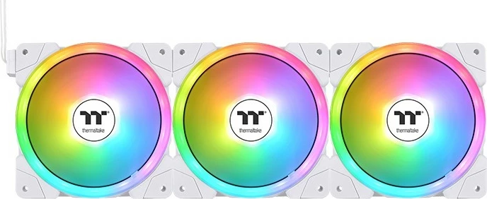 Ftohës ajri Thermaltake SWAFAN EX12 ARGB, 14 cm, 3 copë, Bardhë