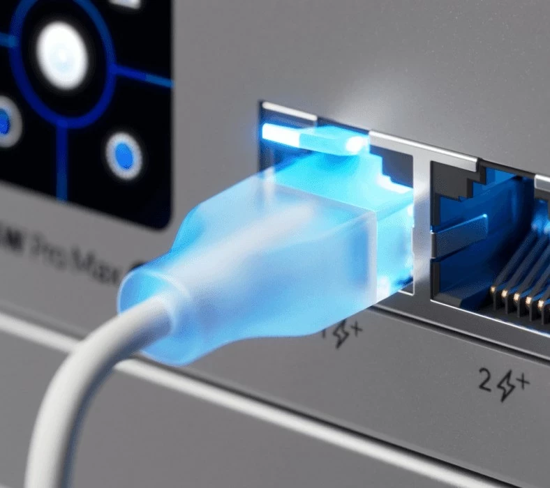 Kabllo rrjeti Ubiquiti UACC-Cable-Patch-EL-1M-W, Cat6, 1m, Translucent