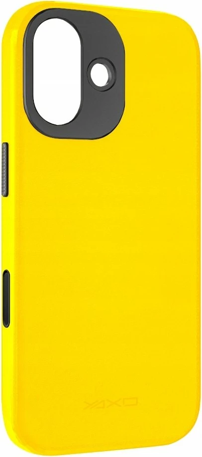 Mbështjellës Yaxo Leather Gear Slim Case MagSafe për iPhone 17, lëkurë, slim, e verdhë mjaltë