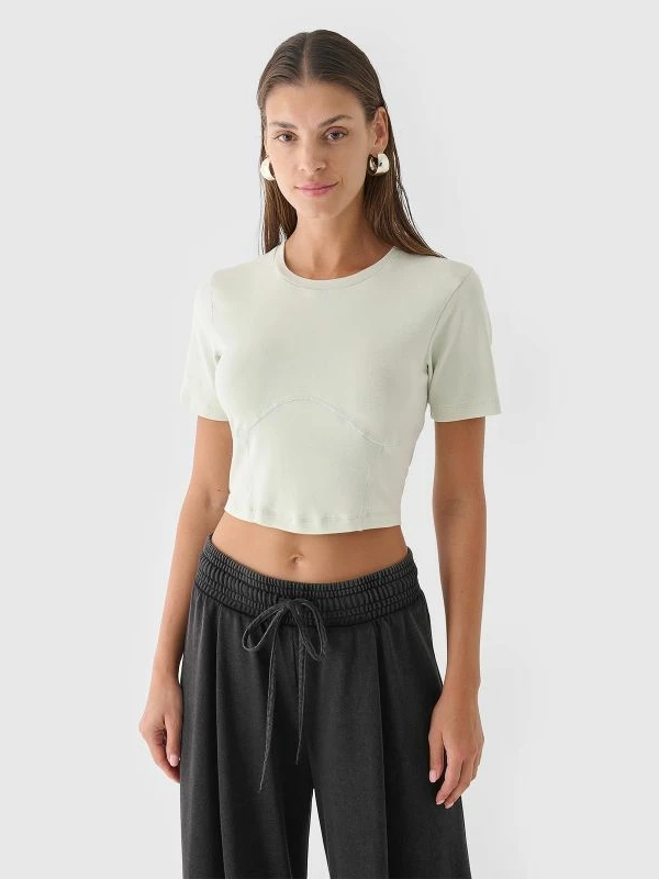 Maicë crop për femra 4F [Madhësia: S]