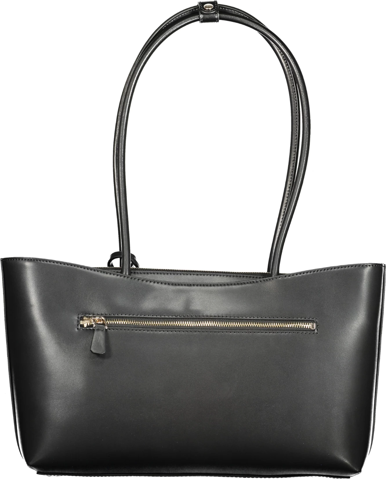 Çantë dore GUESS JEANS Janie femra, e zezë