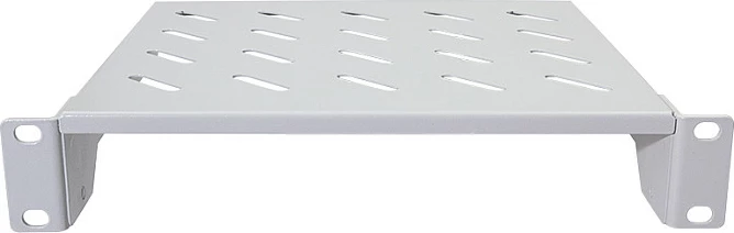 Raft për rack 10" LogiLink, cantilever, 1U, 200 mm, gri