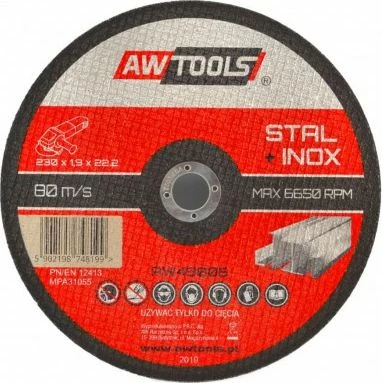 Disk prerës për metal AWTools AW49006 230x1.9x22.2mm