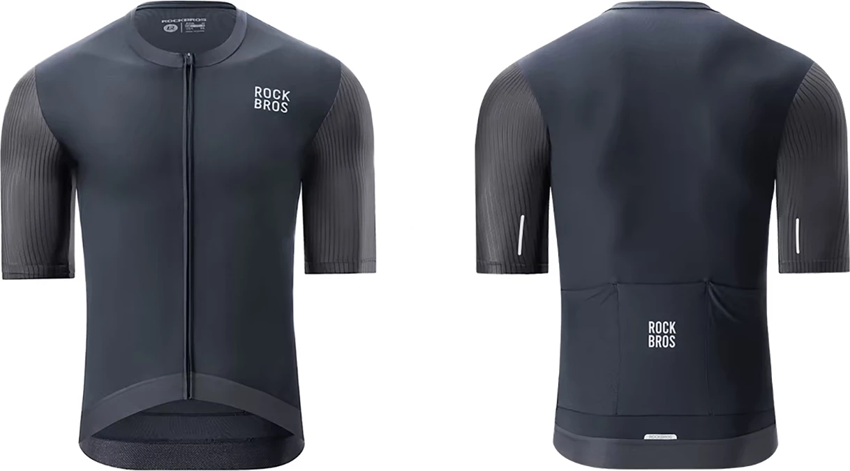 Maicë çiklizmi me mëngë të shkurta Rockbros 15200025, XXXL, e zezë