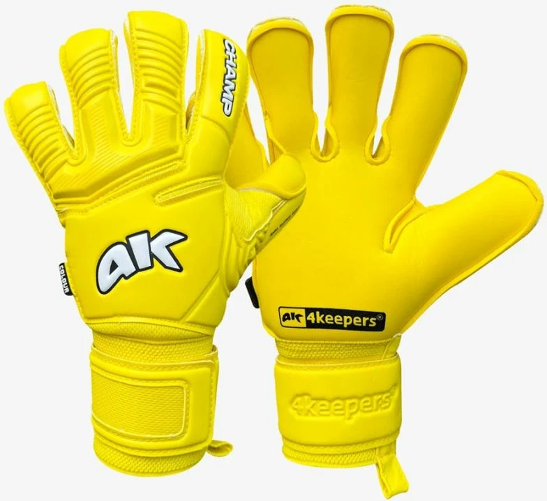 Doreza portieri për fëmijë 4Keepers Champ Color Yellow VII RF2G, të verdha