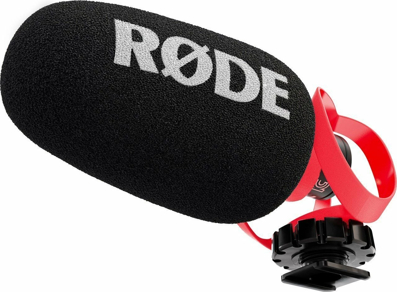 Mikrofon Rode VideoMicro II VMICROII, 3.5 mm, superkardioid, për kamerë/telefon, i zi, me windshields dhe 2 kabllo