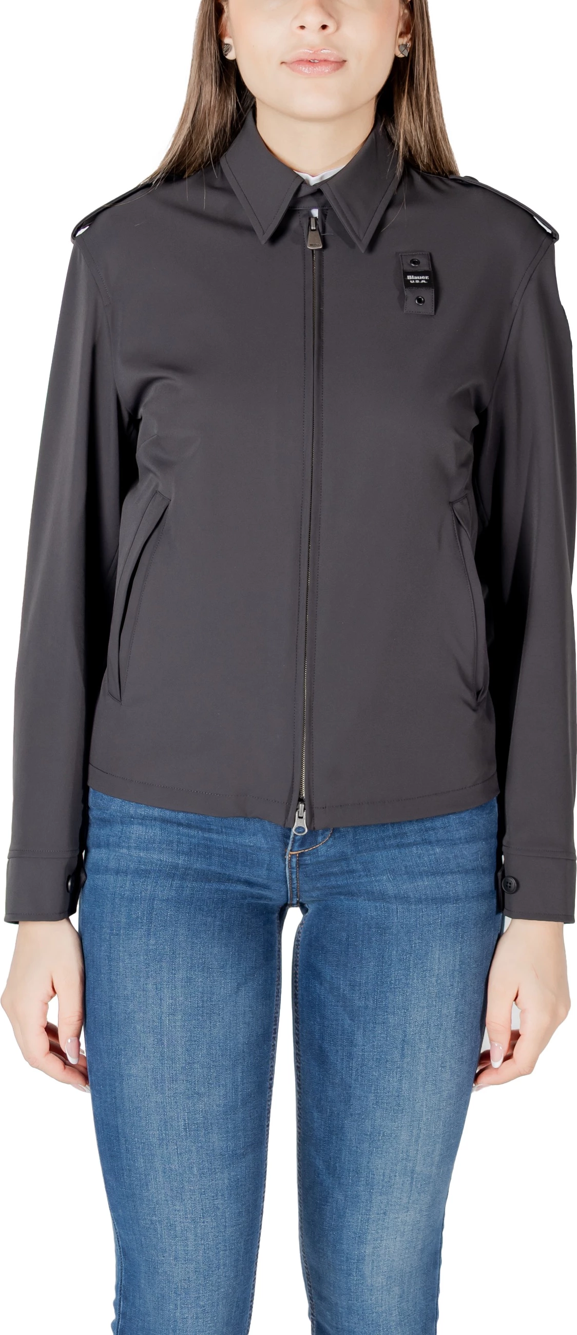Jakne për femra Blauer Flavia 25SBLDC04333, të zeza