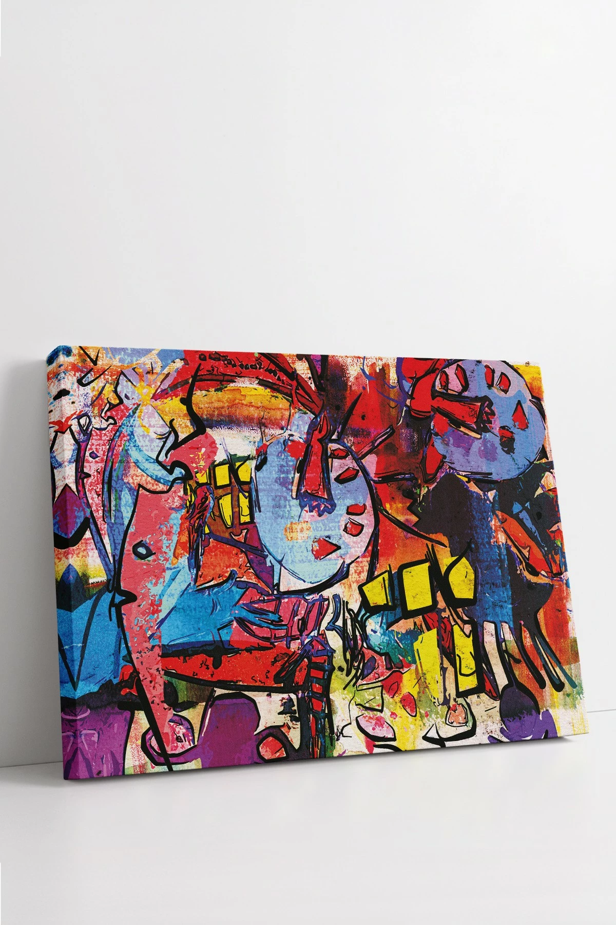 Pikturë dekorative në kanavacë, shumëngjyrëshe, Wallity, Ersyfdc84, 70x100cm